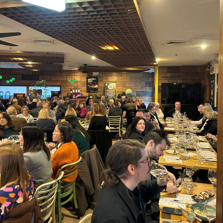 Guests enjoying our food and wine events