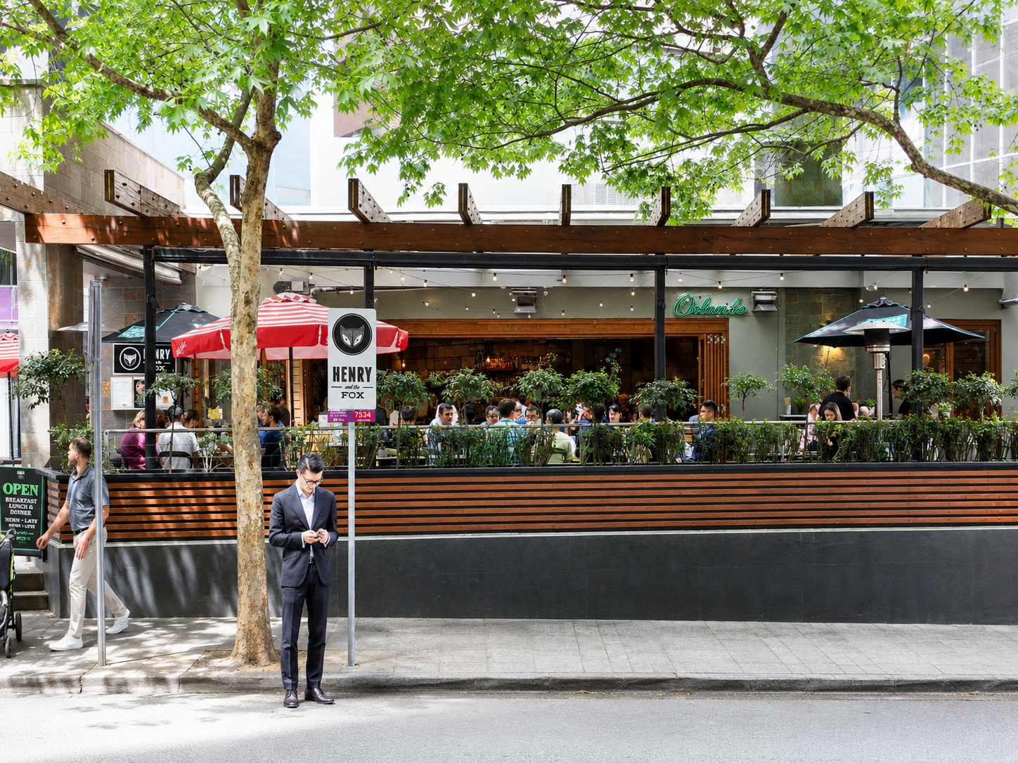 Terrace entrance from Little Collins Street