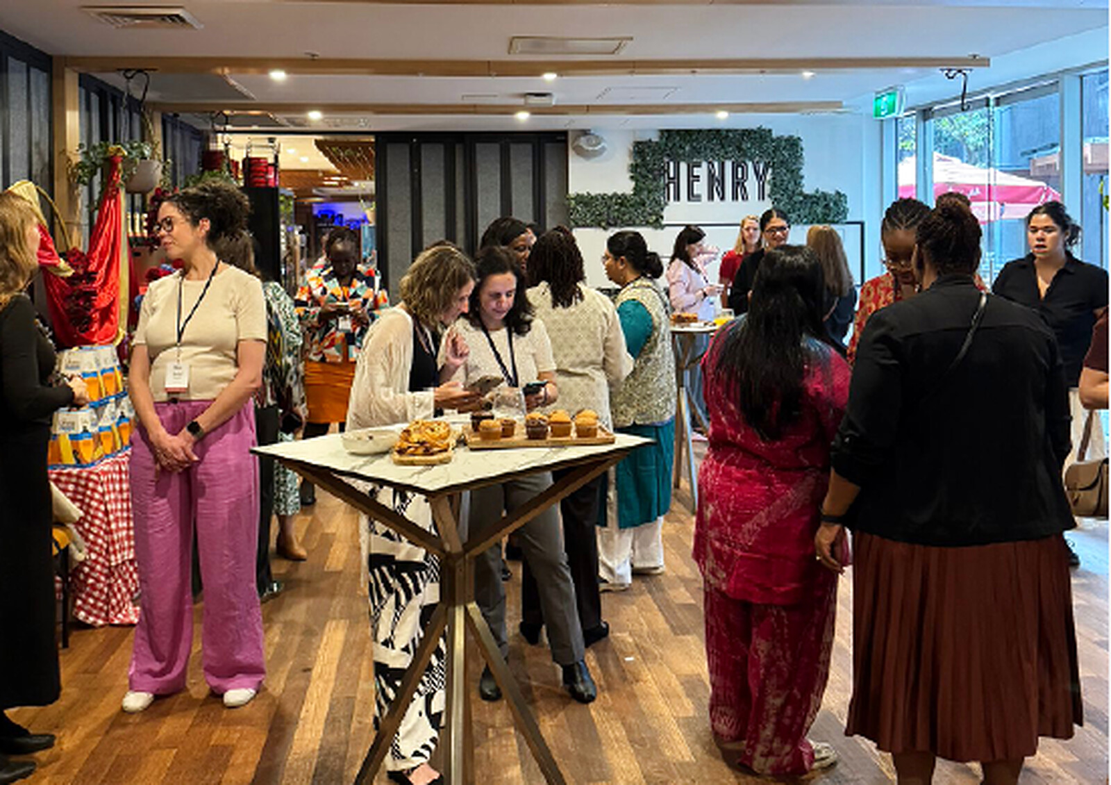 Standing function at Henry and the Fox