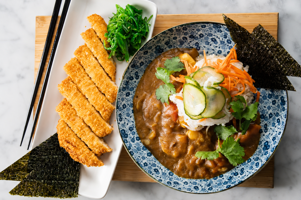 vegan katsu curry