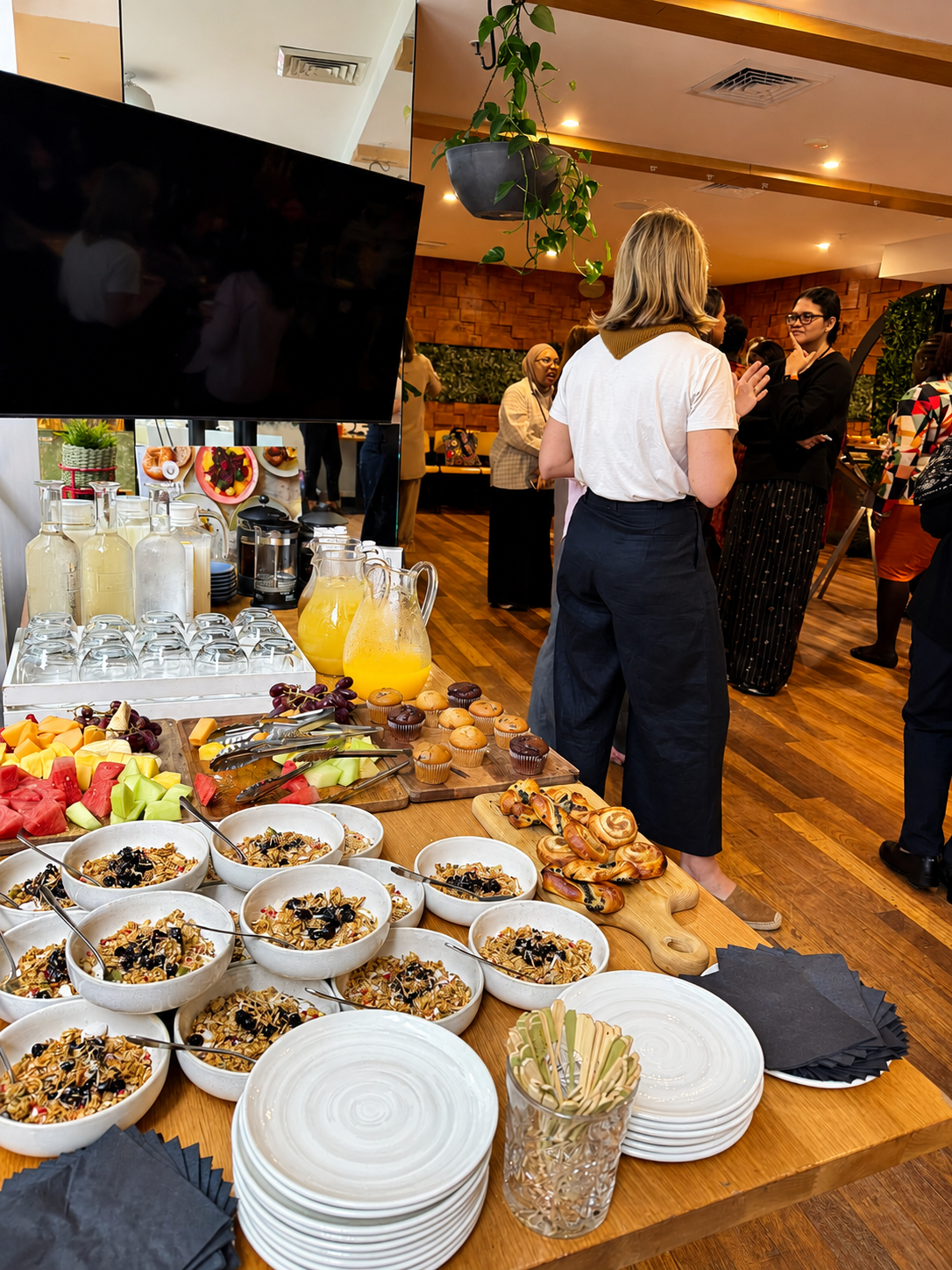Breakfast event at Henry and the Fox