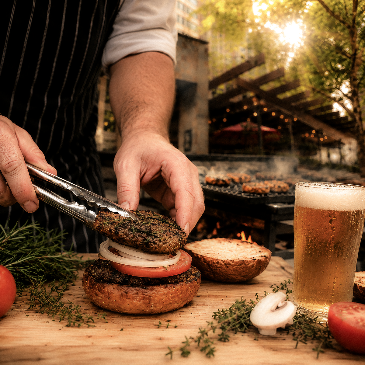 Hands-on burger workshop at Henry and the Fox